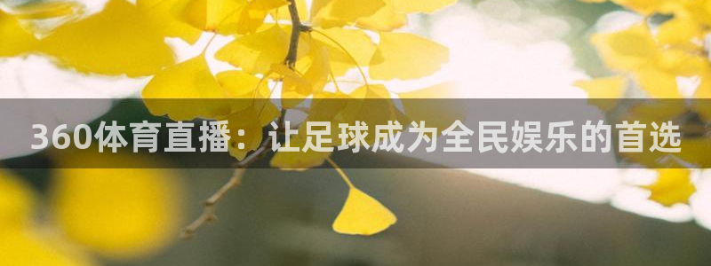五星体育高清免费直播节目表：360体育直播：让足球成为全民娱乐的首选